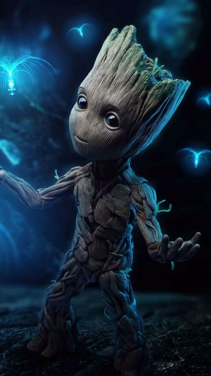 Baby Groot Artwork Wallpapers