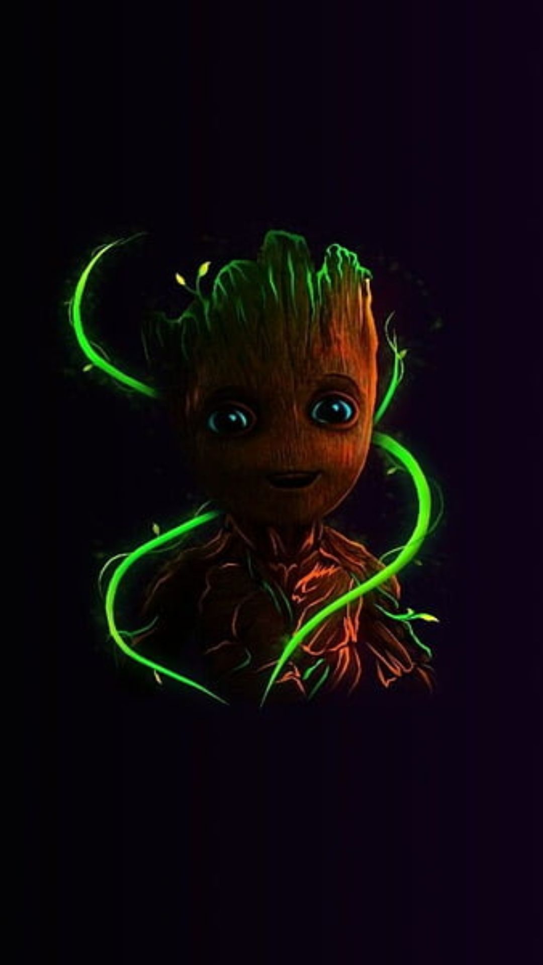 Baby Groot Desktop Background