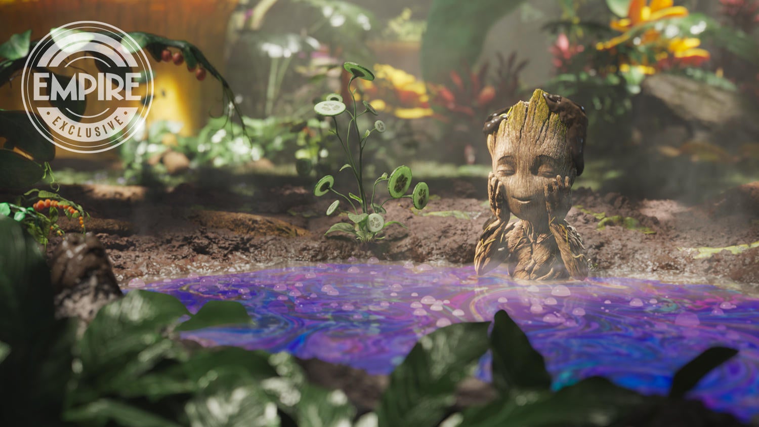 Baby Groot Empire Magazine Cover Wallpapers