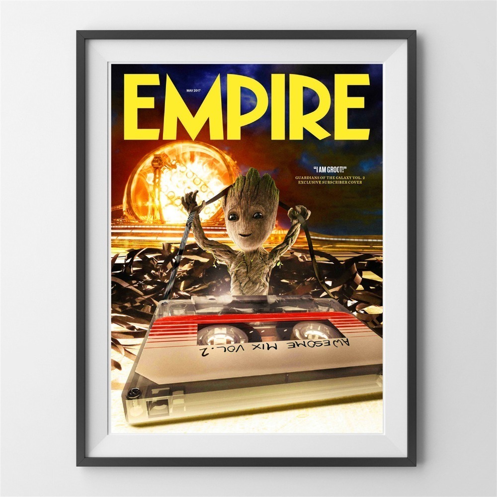 Baby Groot Empire Magazine Cover Wallpapers