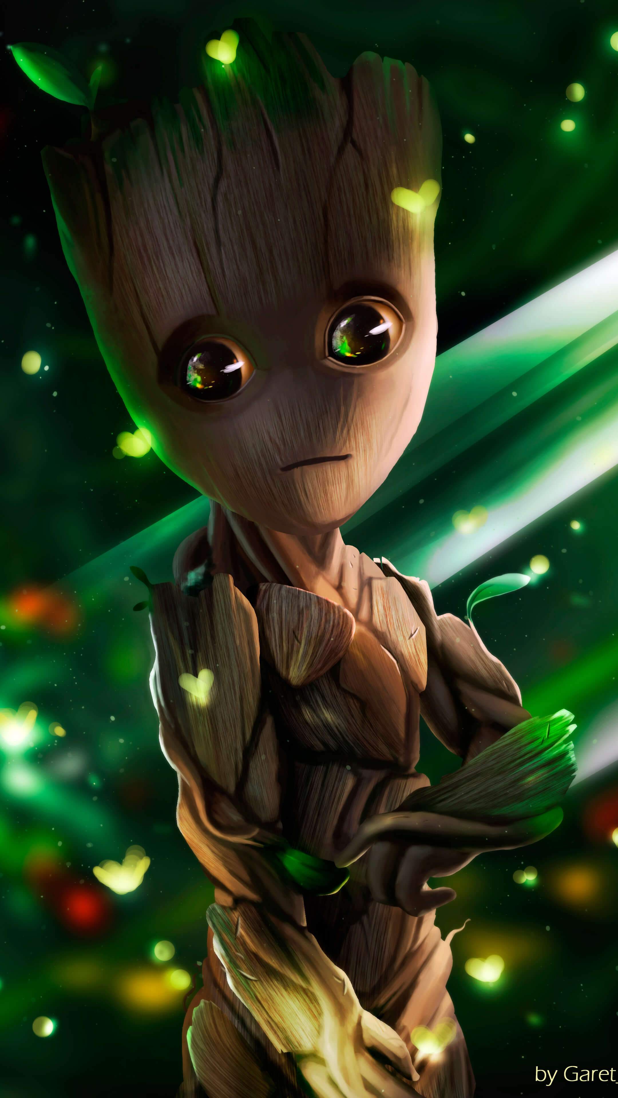 Baby Groot Iphone Wallpapers