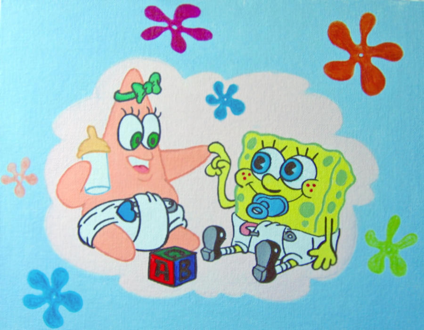 Baby Patrick And Spongebob Wallpapers