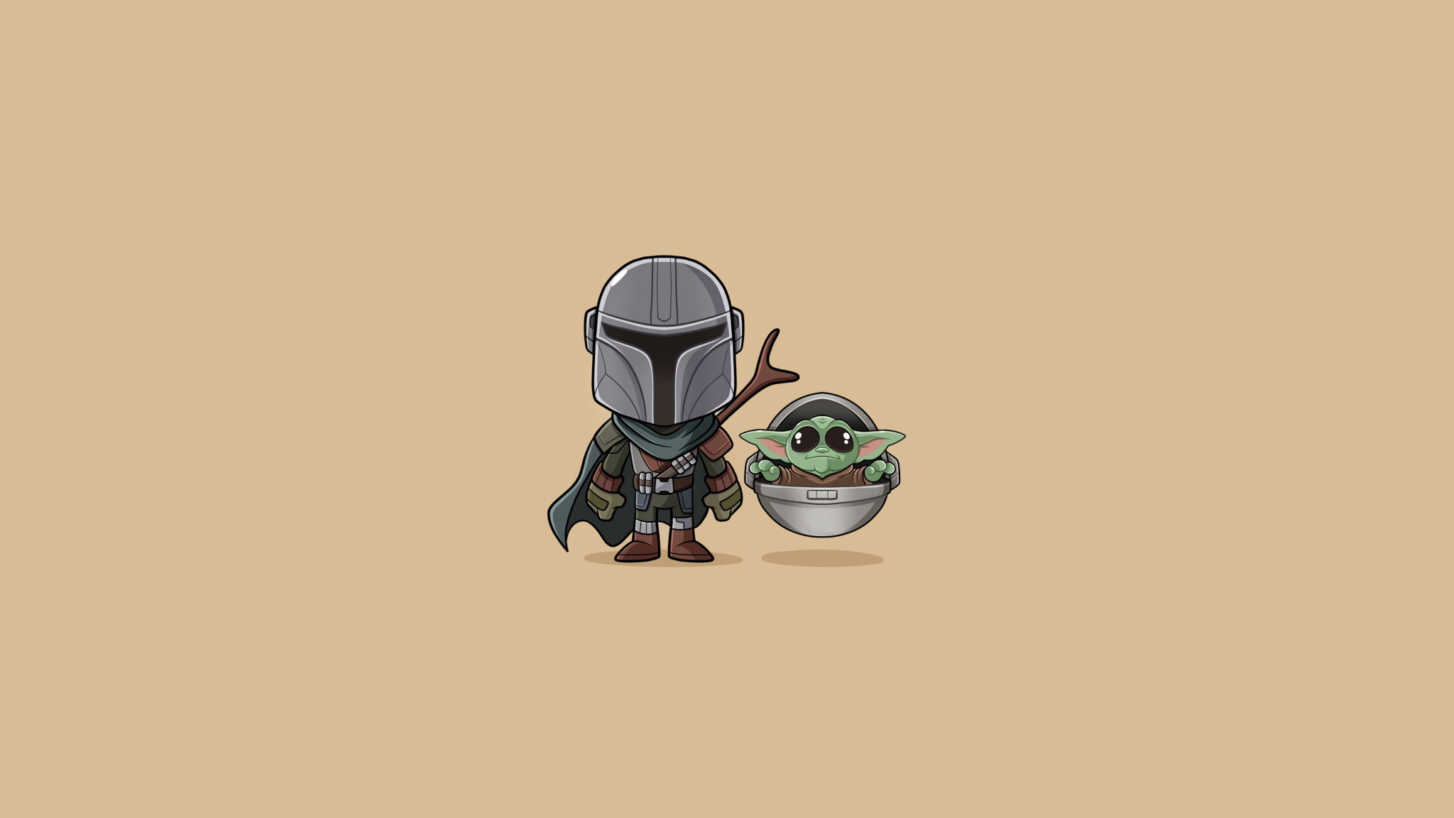 Baby Yoda 2020 Art Wallpapers