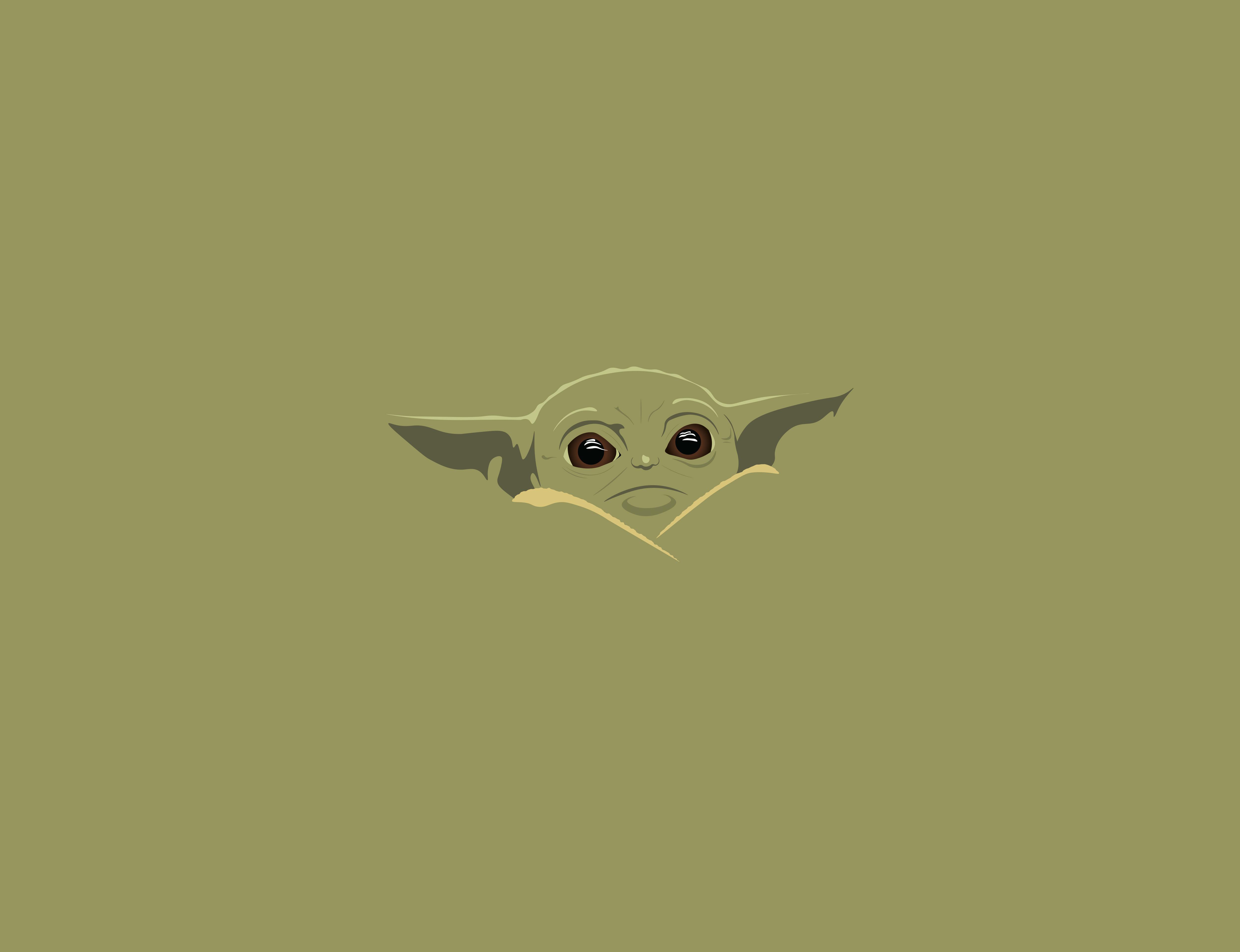 Baby Yoda And Mandalorian 4K Art Wallpapers