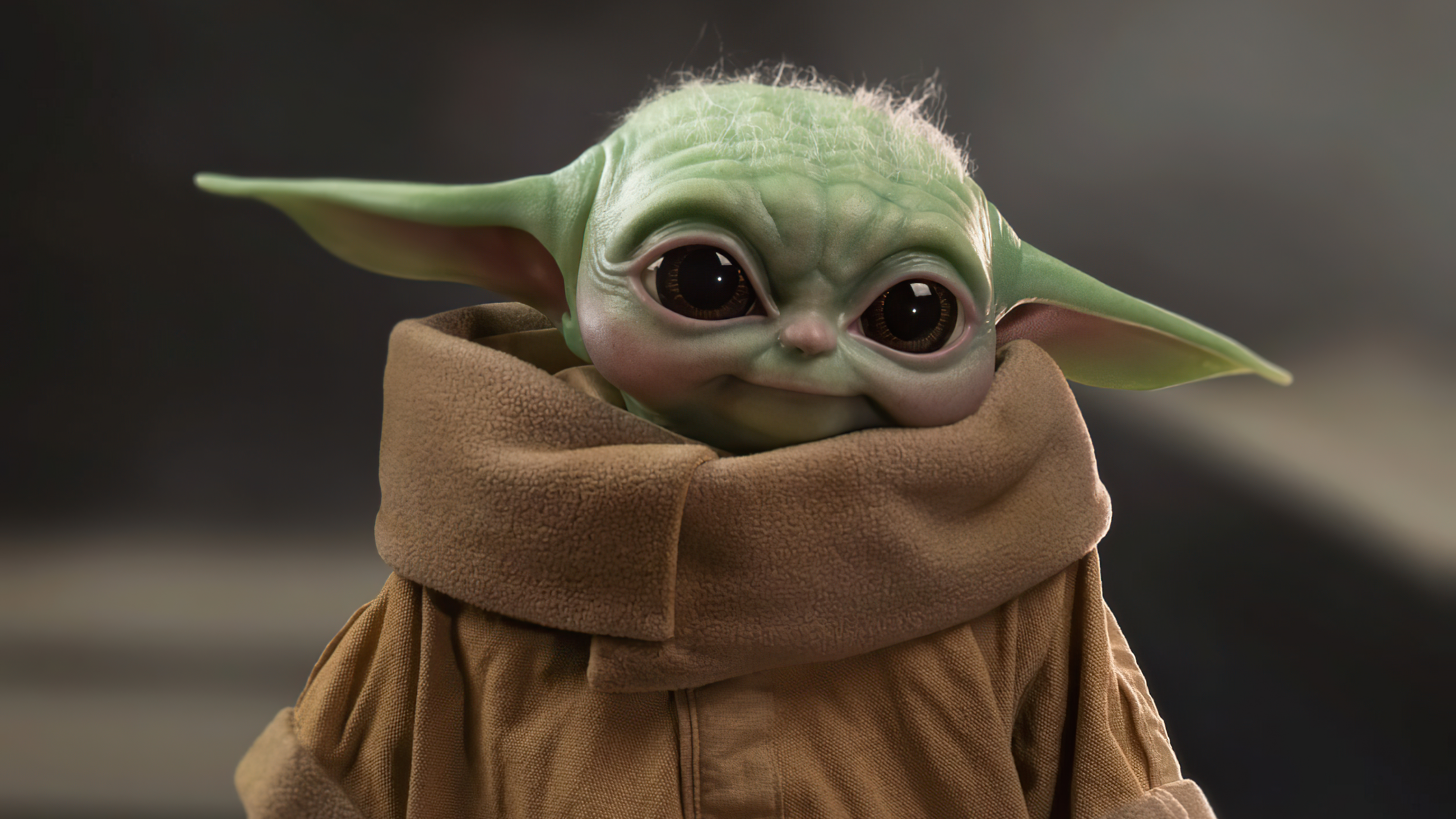 Baby Yoda Cartoon Cute Wallpapers