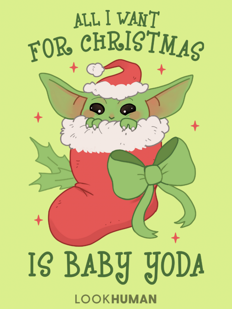 Baby Yoda Christmas Wallpapers