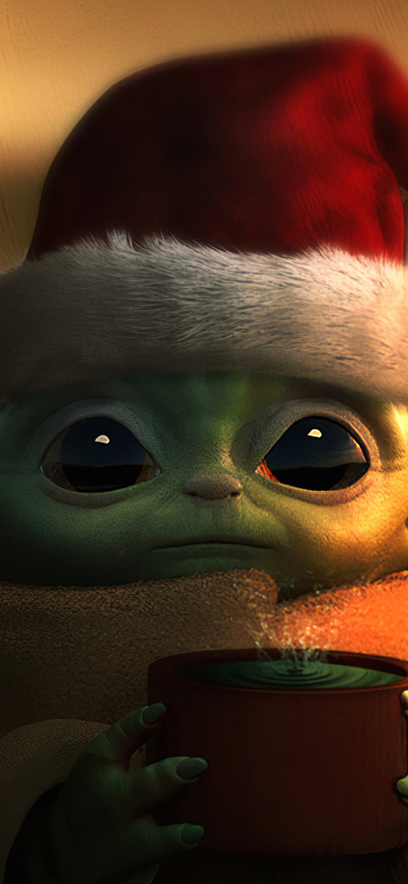 Baby Yoda Christmas Wallpapers