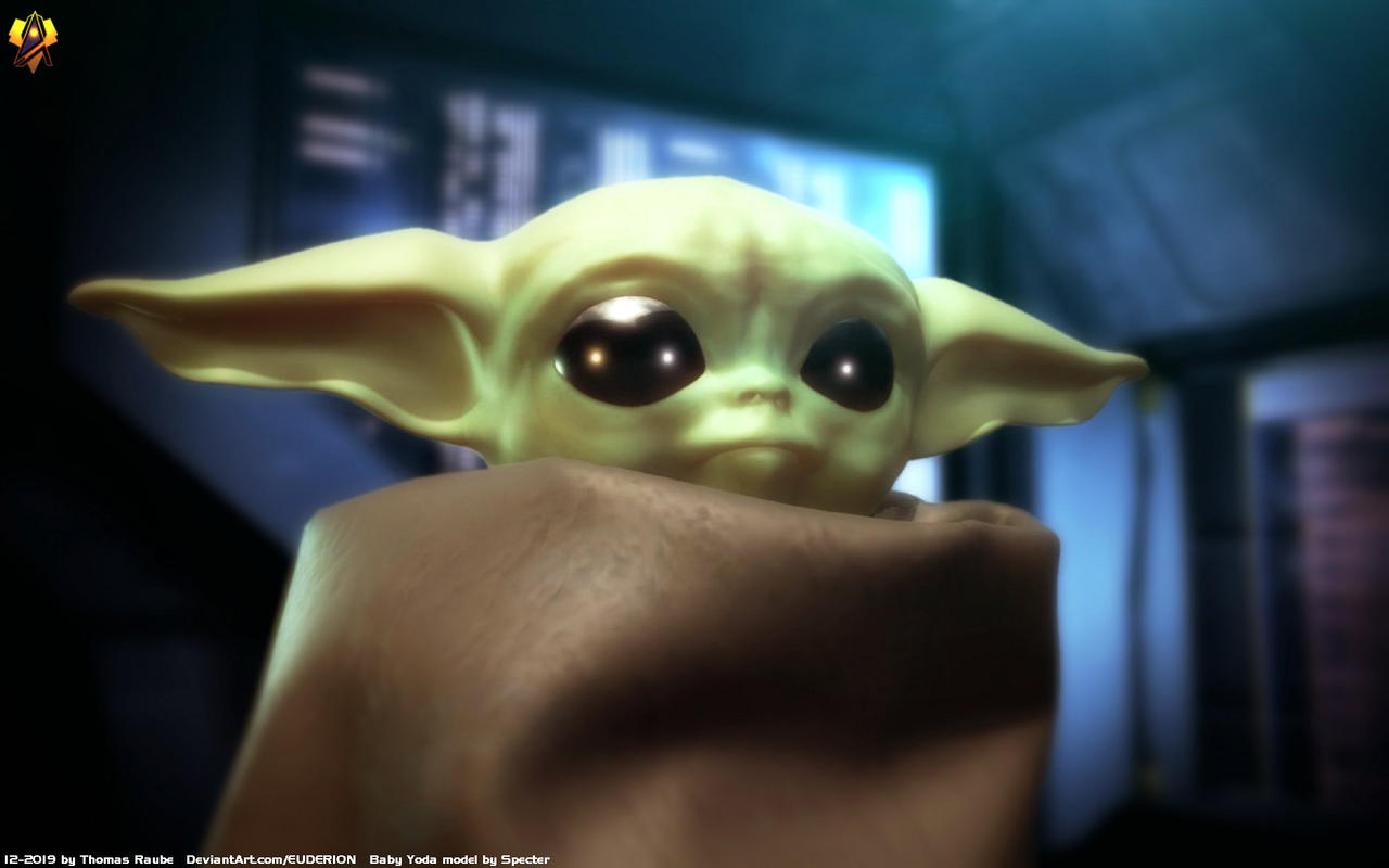 Baby Yoda Fanart 2019 Wallpapers