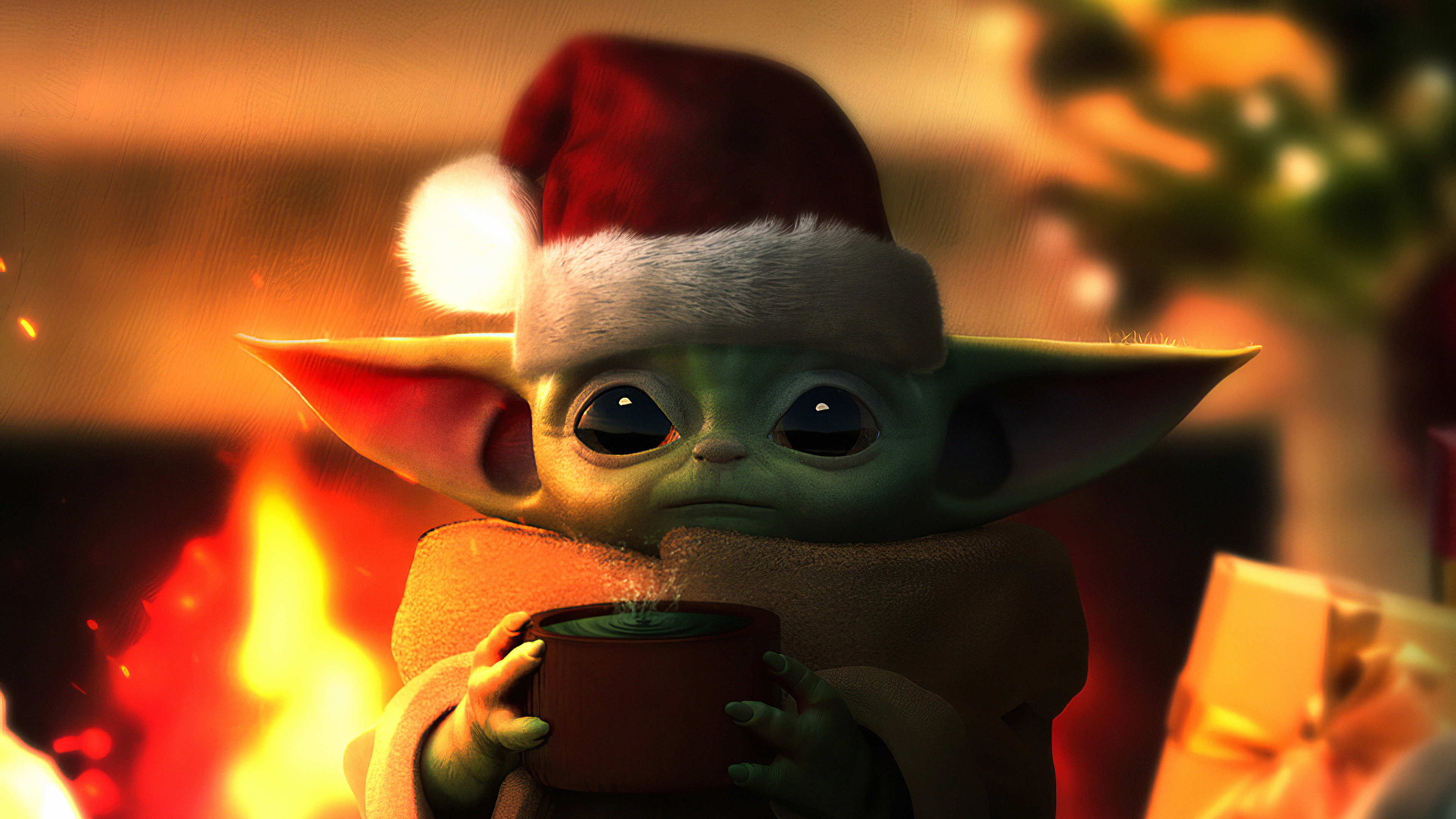 Baby Yoda Fanart 2019 Wallpapers