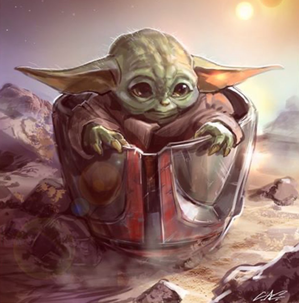 Baby Yoda Fanart 2019 Wallpapers