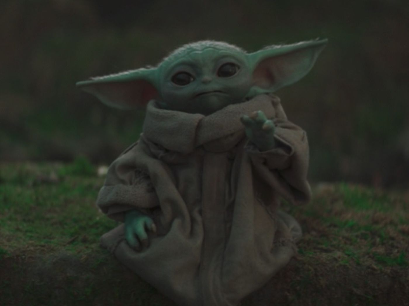 Baby Yoda Grogu Star Wars Art Wallpapers