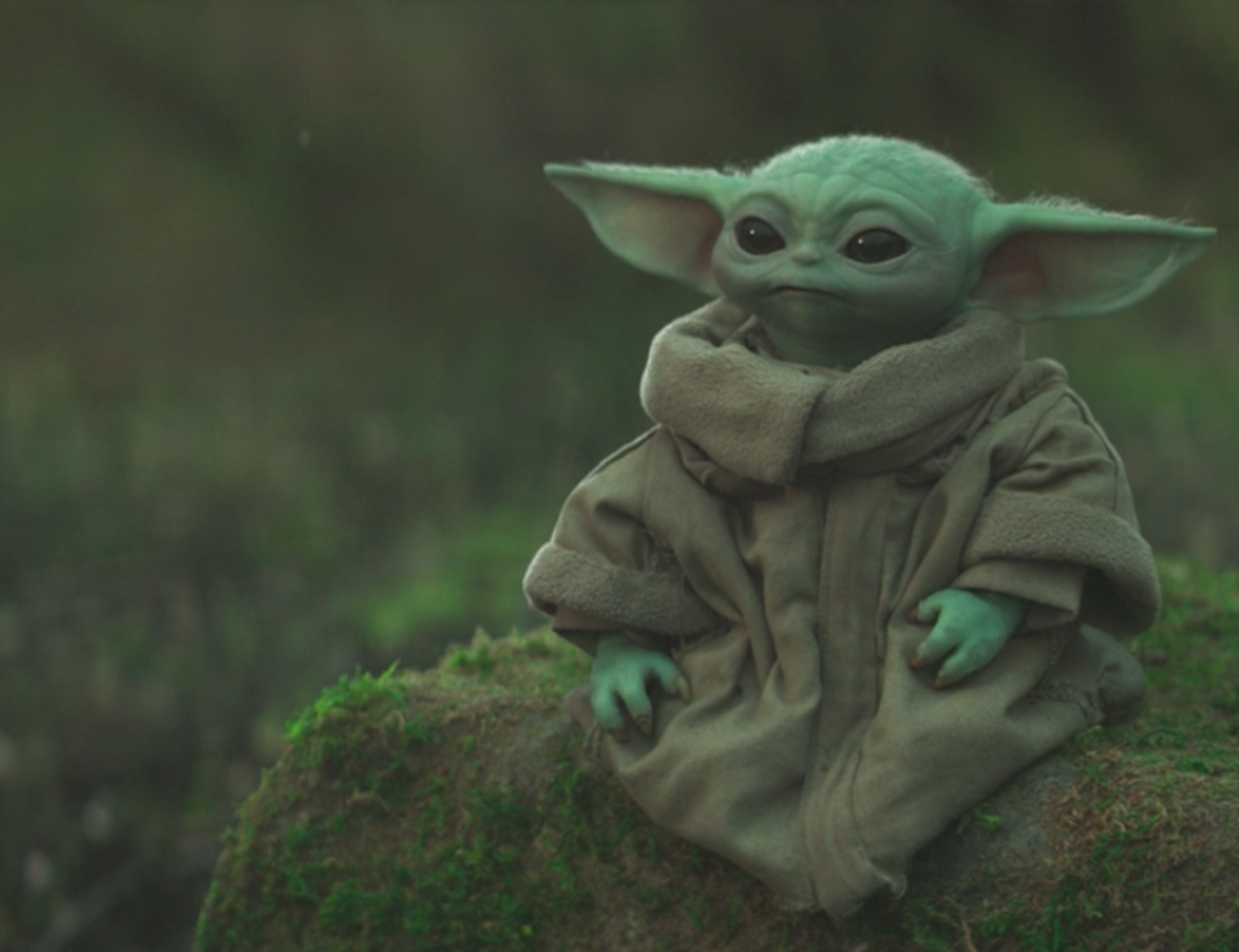 Baby Yoda Grogu Star Wars Art Wallpapers