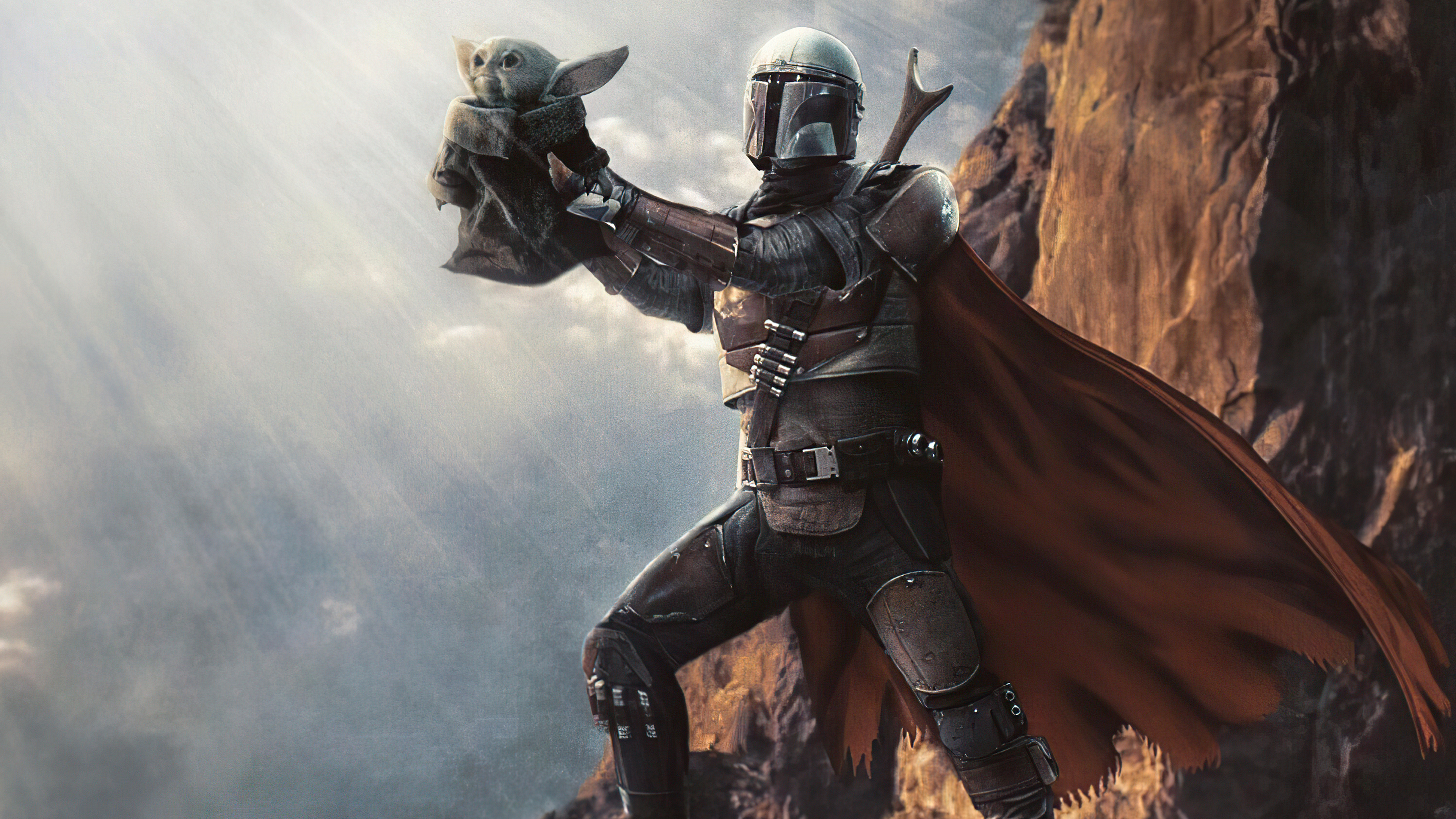 Baby Yoda The Mandalorian 4K Wallpapers