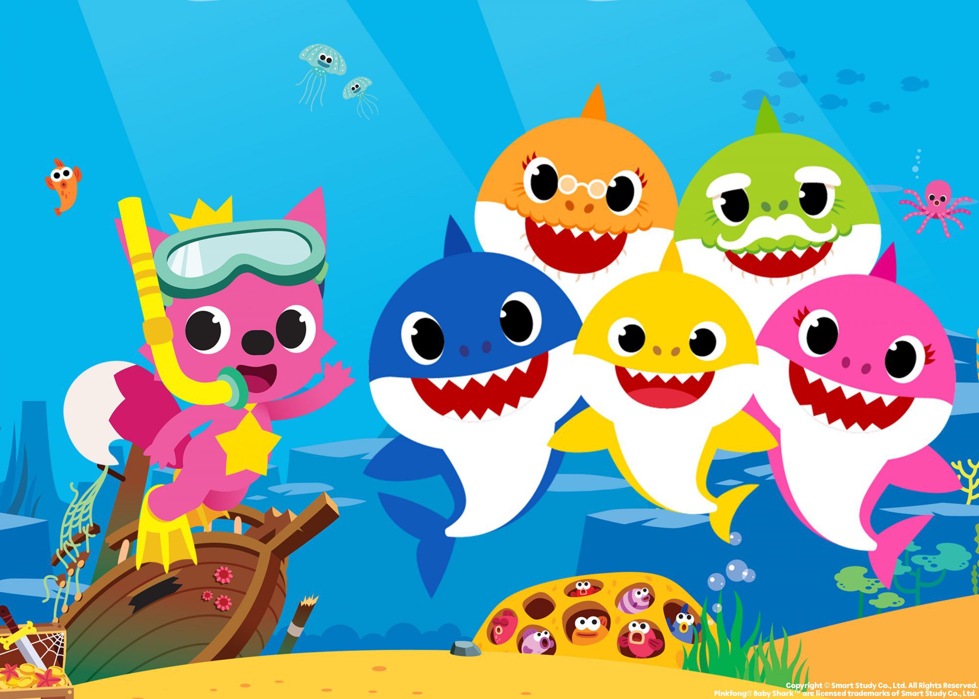 Babyshark Background