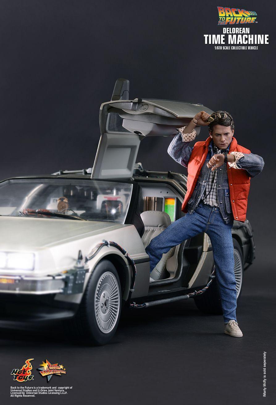 Back To The Future Delorean Car Illustration Wallpapers