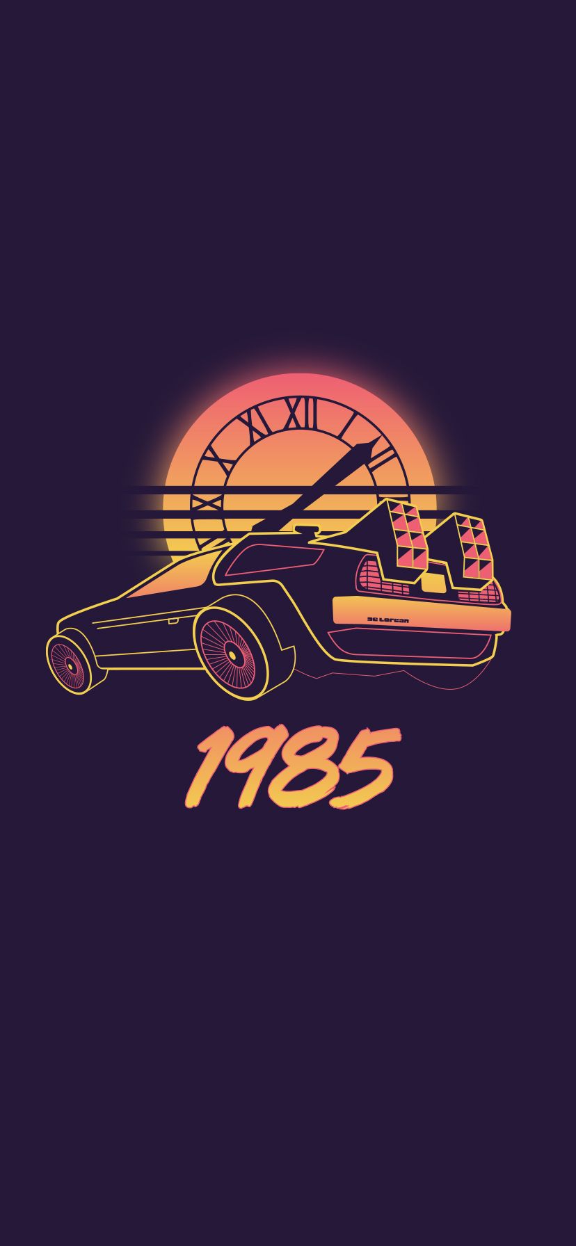 Back To The Future Retro Wallpapers