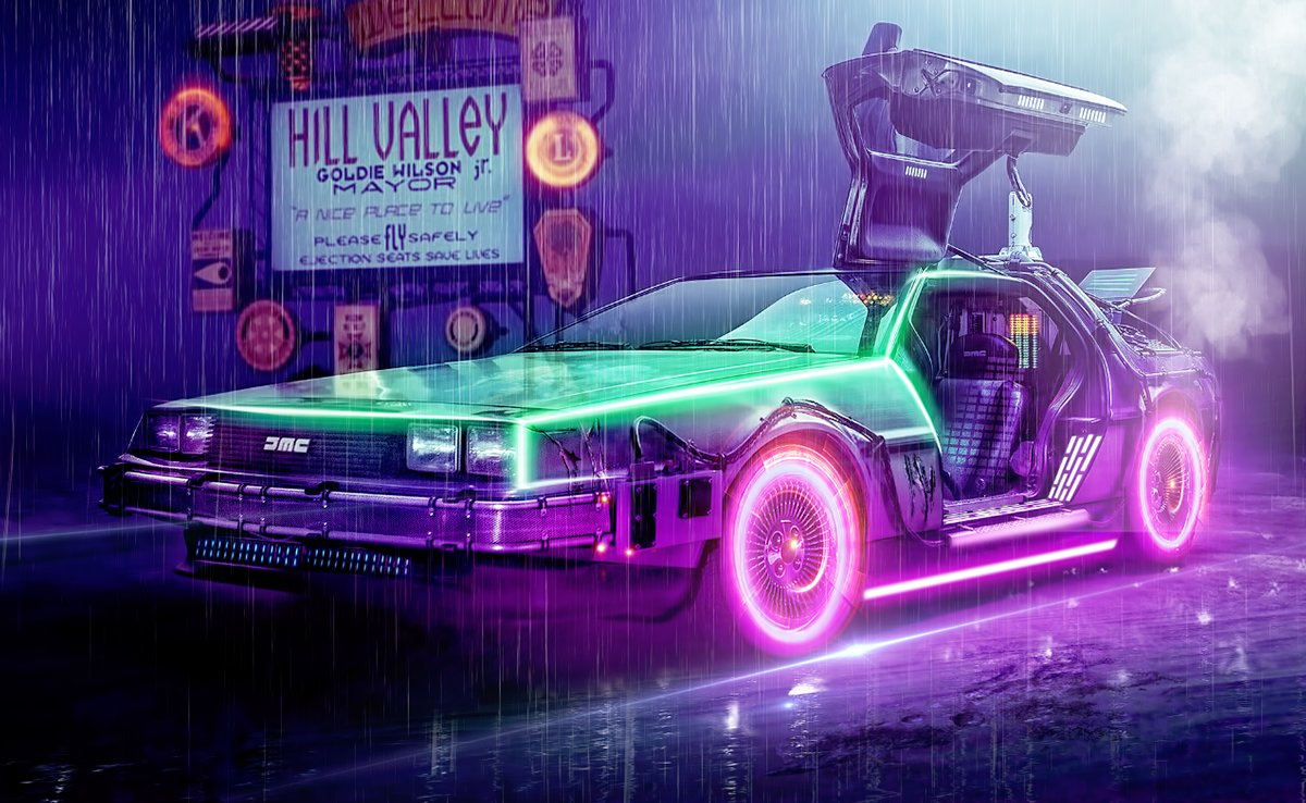 Back To The Future Retro Wallpapers