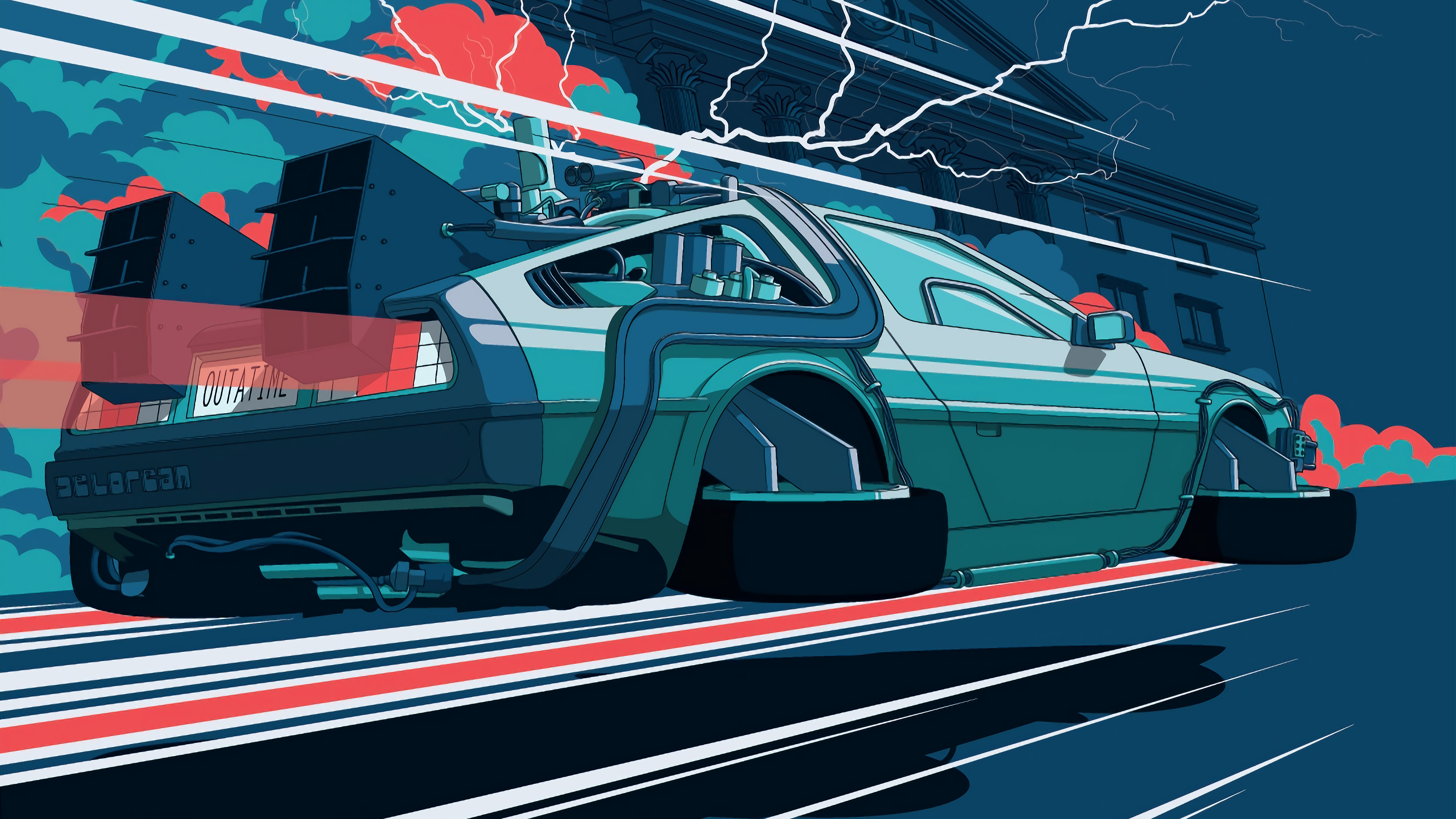 Back To The Future Retro Wallpapers