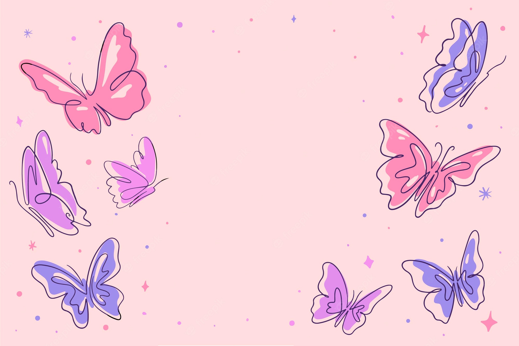 Background Butterfly