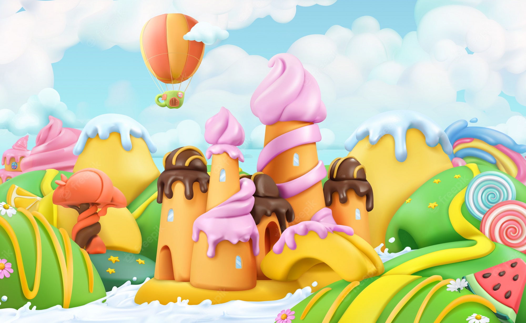 Background Candy Land