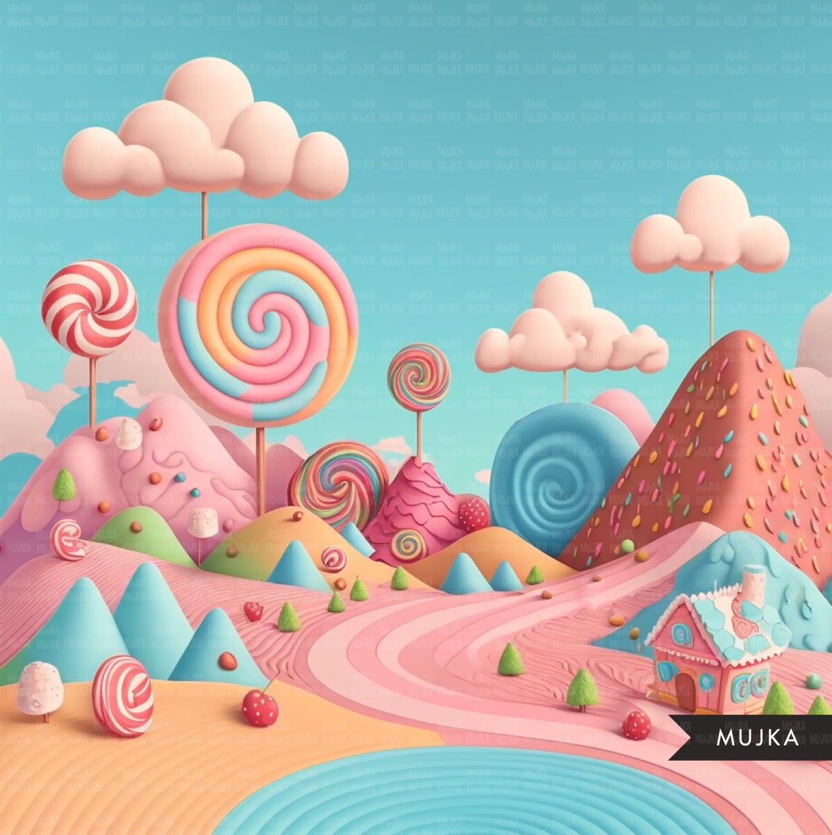 Background Candy Land