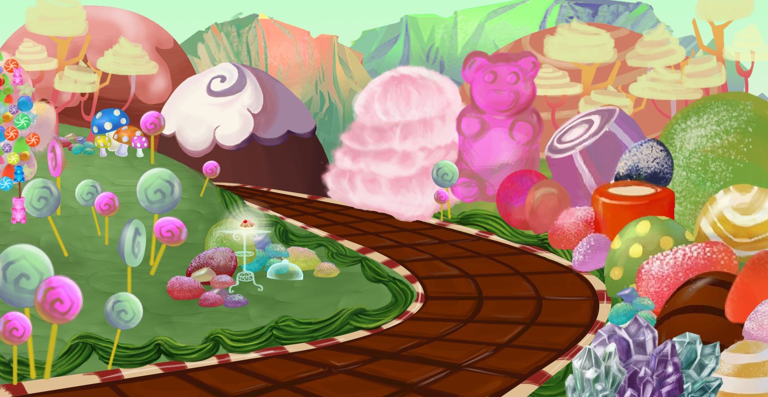 Background Candy Land