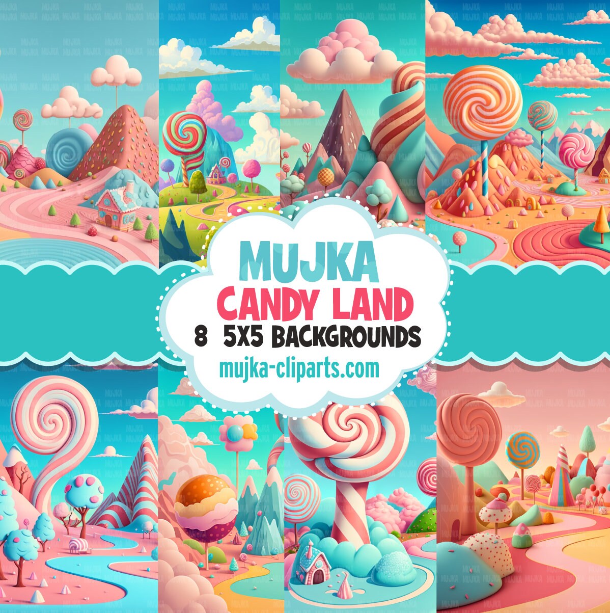 Background Candy Land