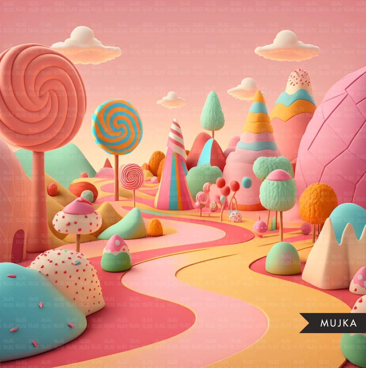 Background Candy Land