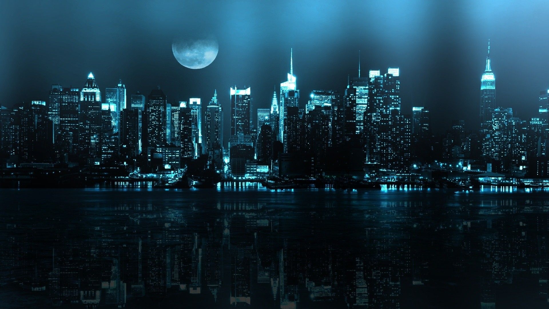 Background Night City