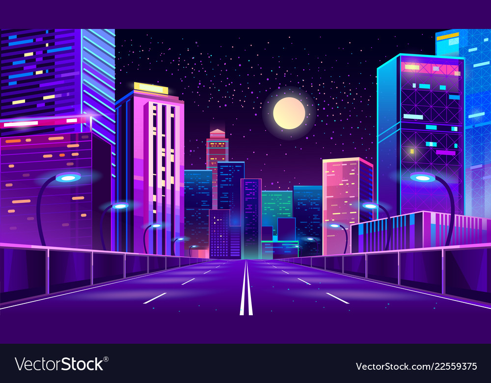 Background Night City