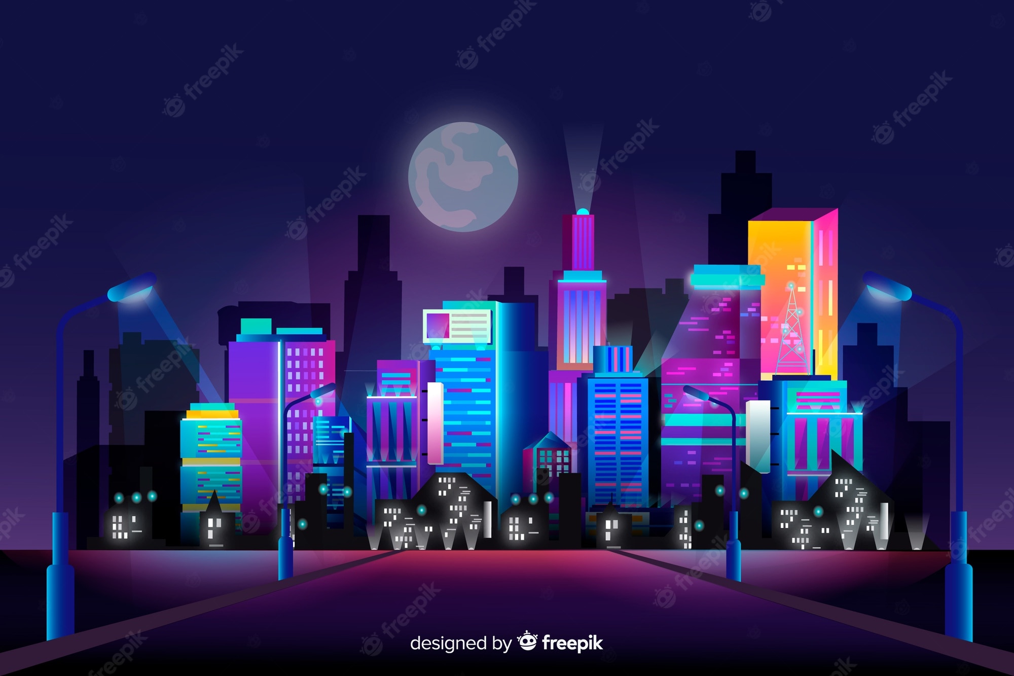 Background Skyline