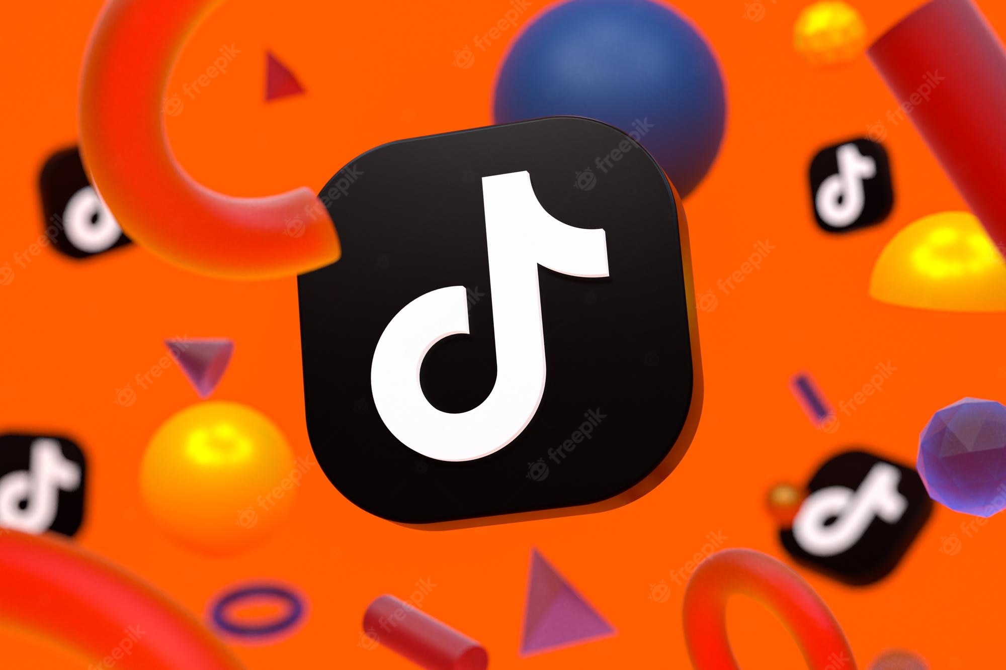 Background Tiktok Logo