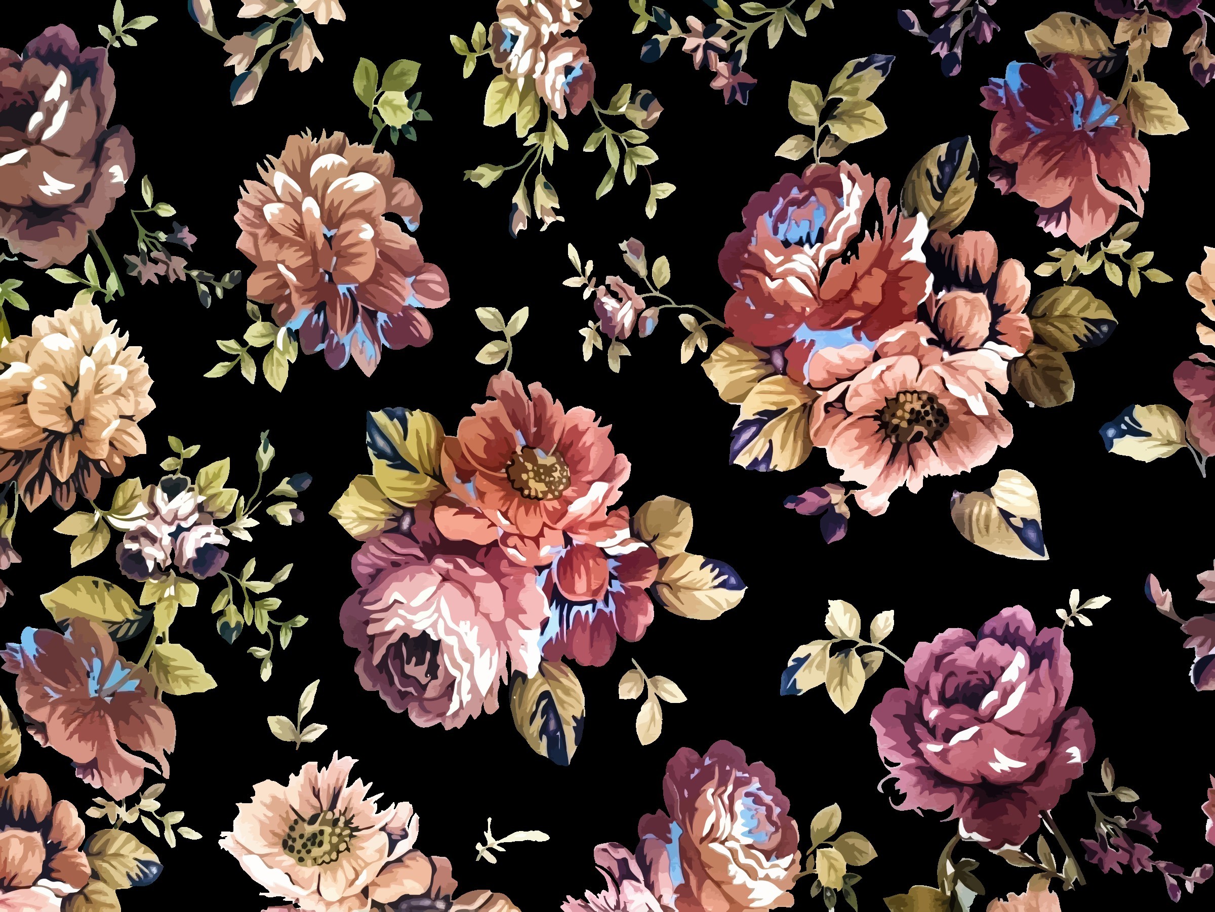 Background Vintage Flower