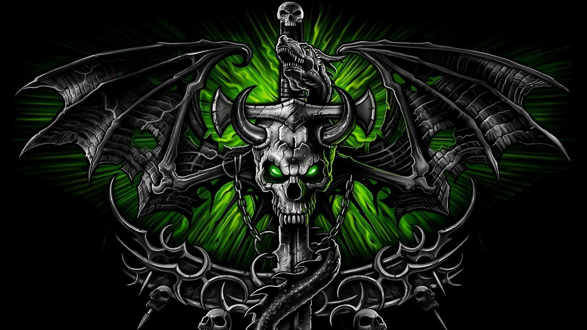 Badass Skull Wallpapers