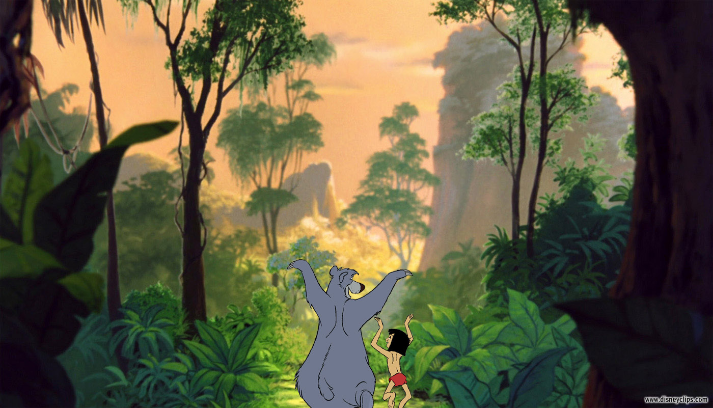 Bagheera &Amp; Mowgli Jungle Book Wallpapers