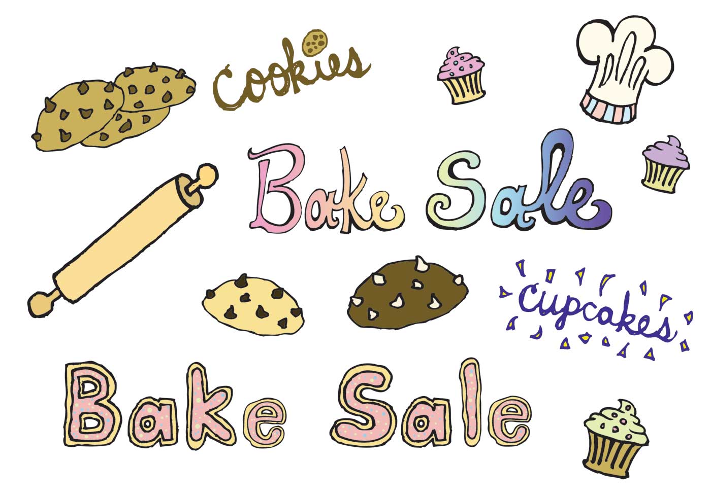 Bake Sale Backgrounds