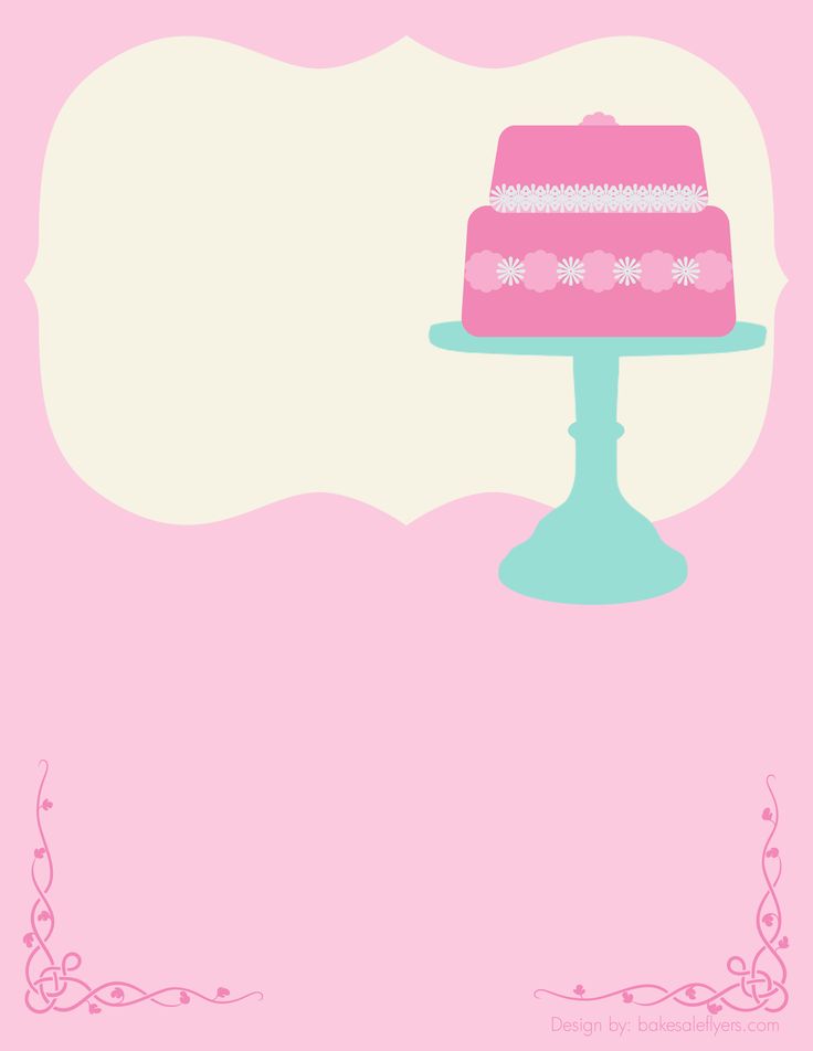 Bake Sale Backgrounds