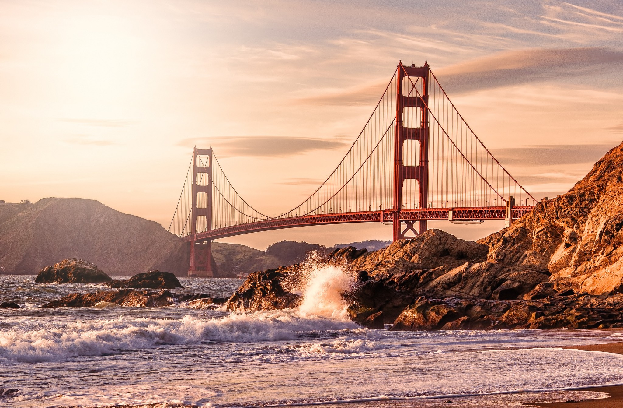 Baker Beach Golden Gate Bridge Wallpapers