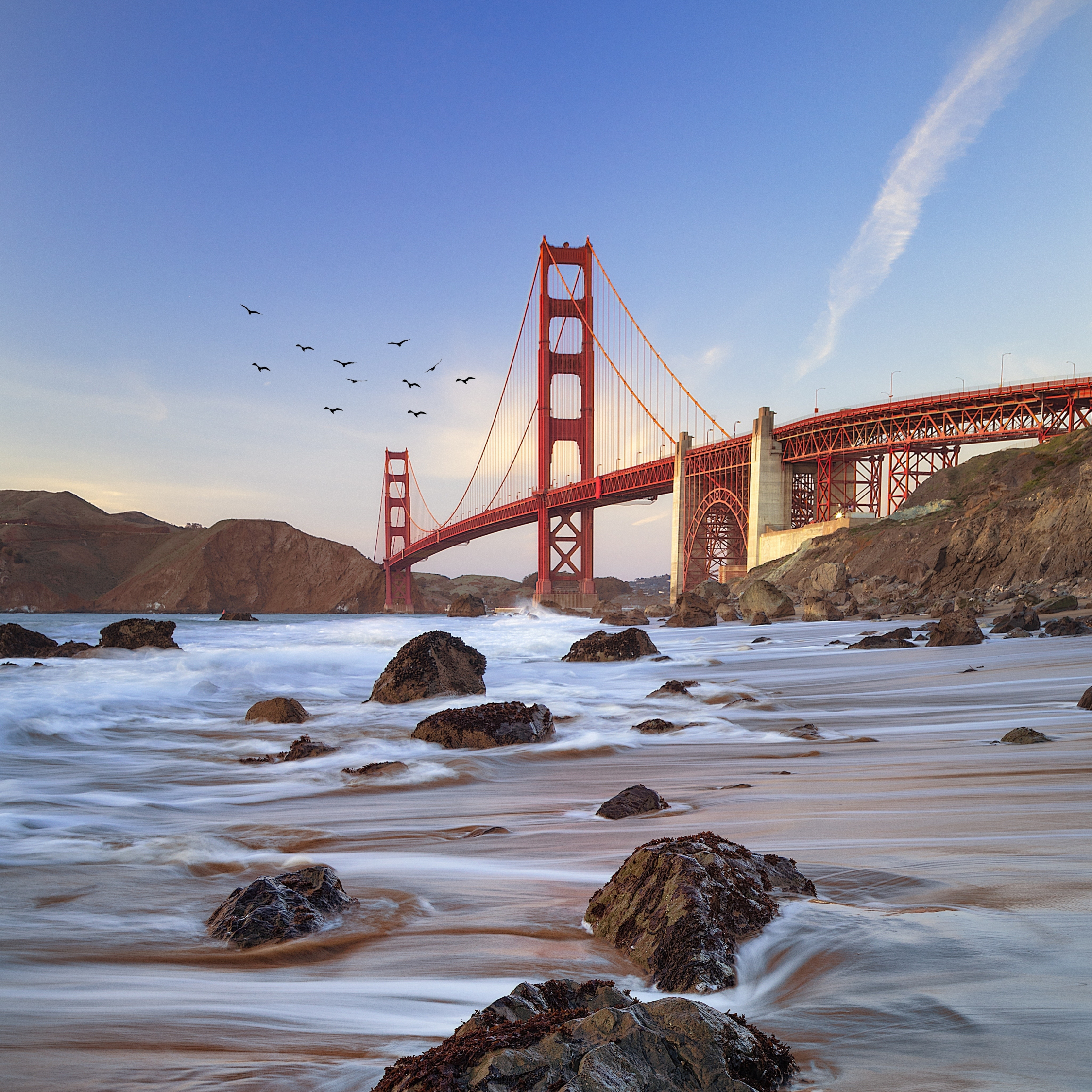 Baker Beach Golden Gate Bridge Wallpapers