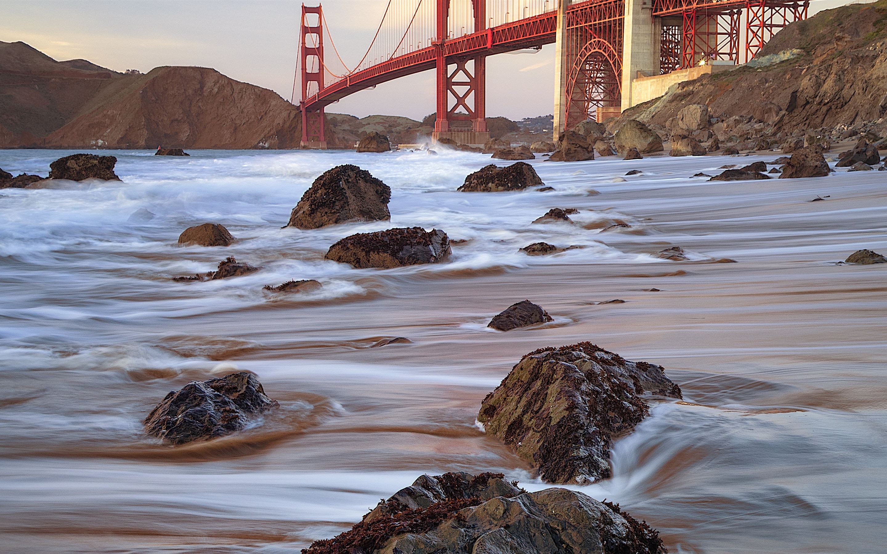 Baker Beach Golden Gate Bridge Wallpapers