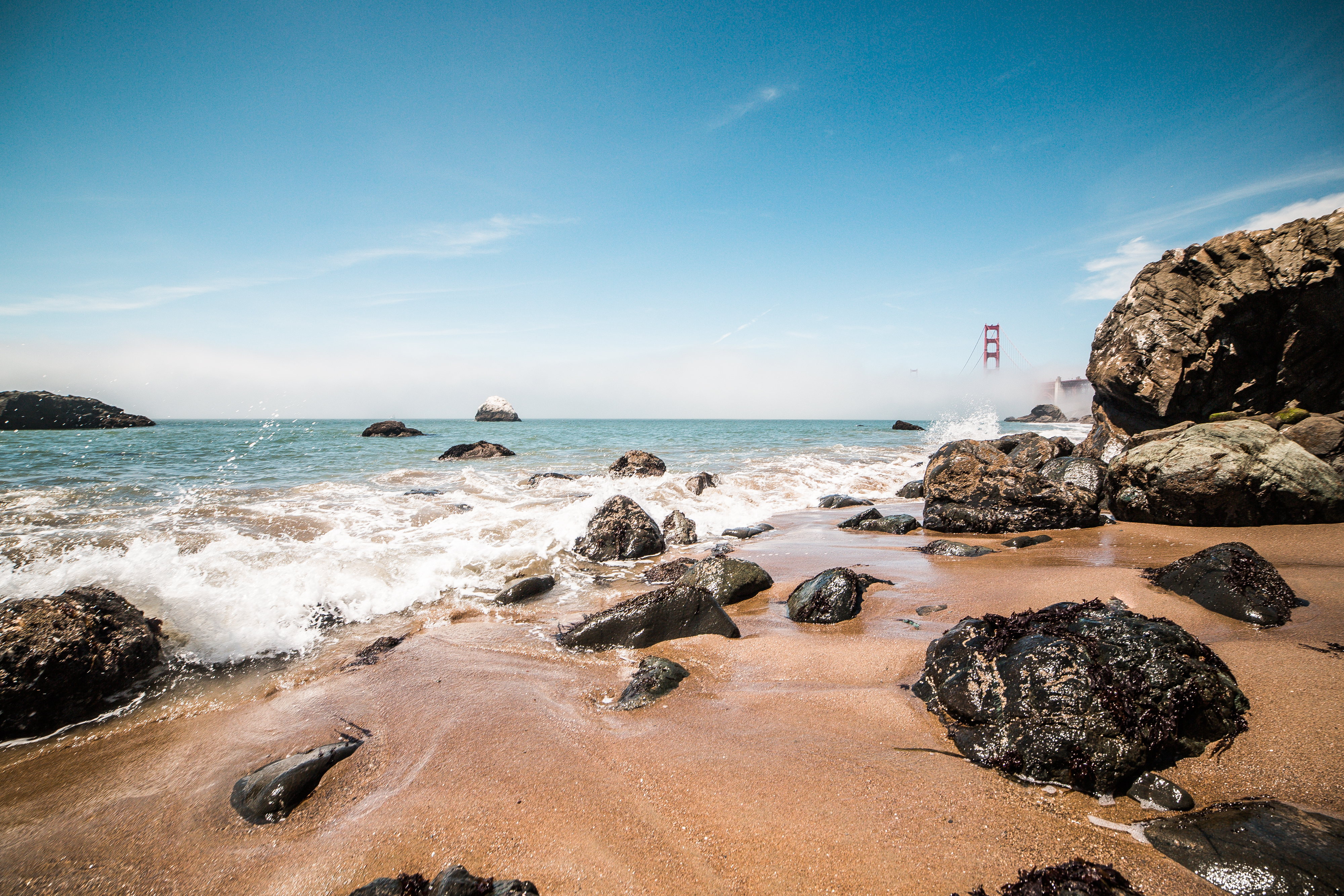 Baker Beach Golden Gate Bridge Wallpapers