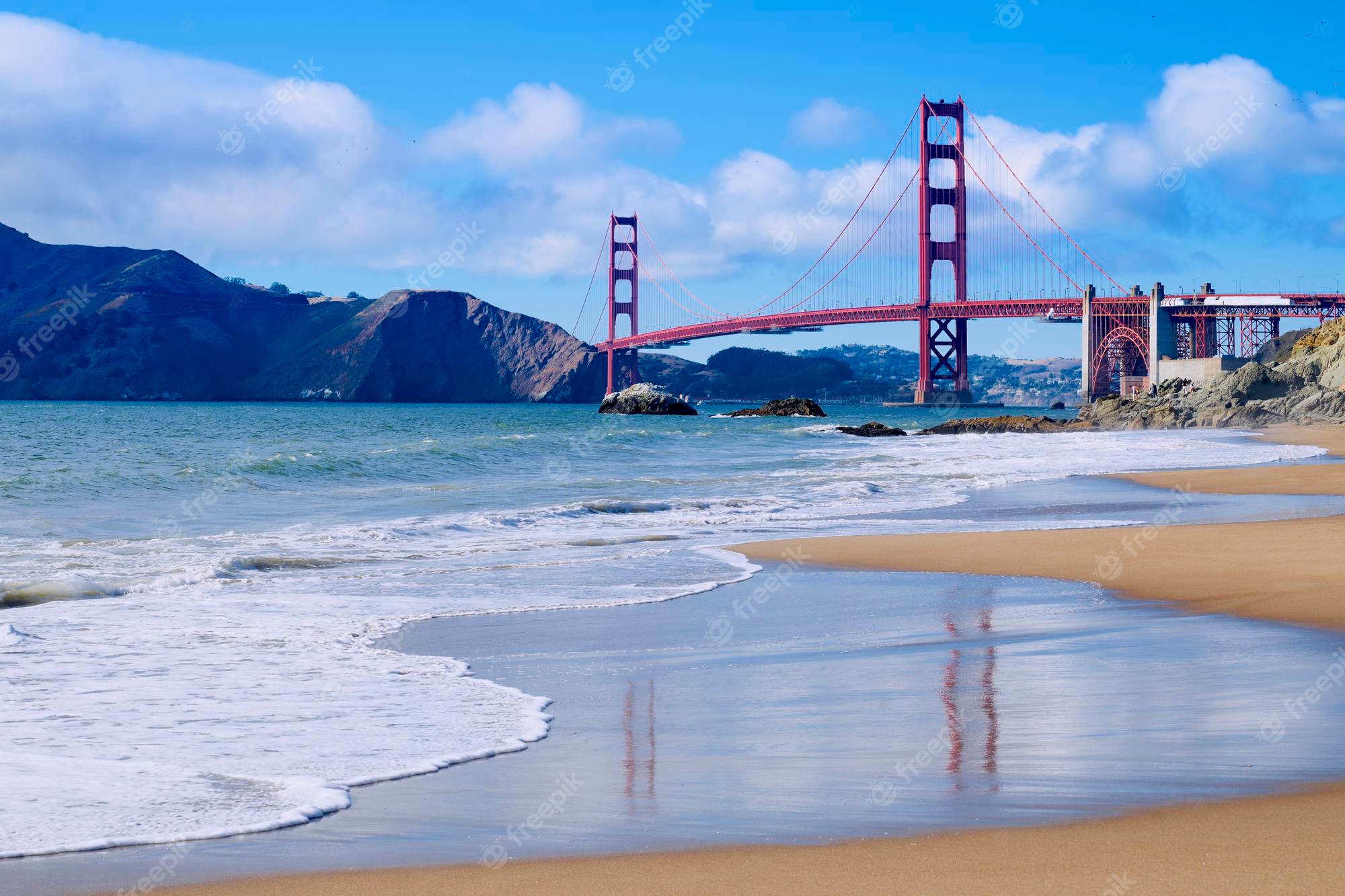 Baker Beach Golden Gate Bridge Wallpapers