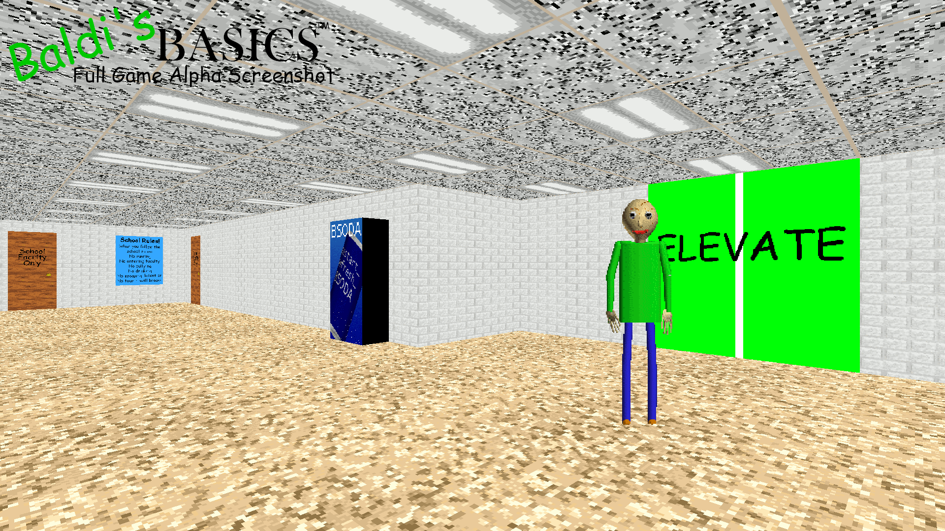 Baldi'S Basics Background