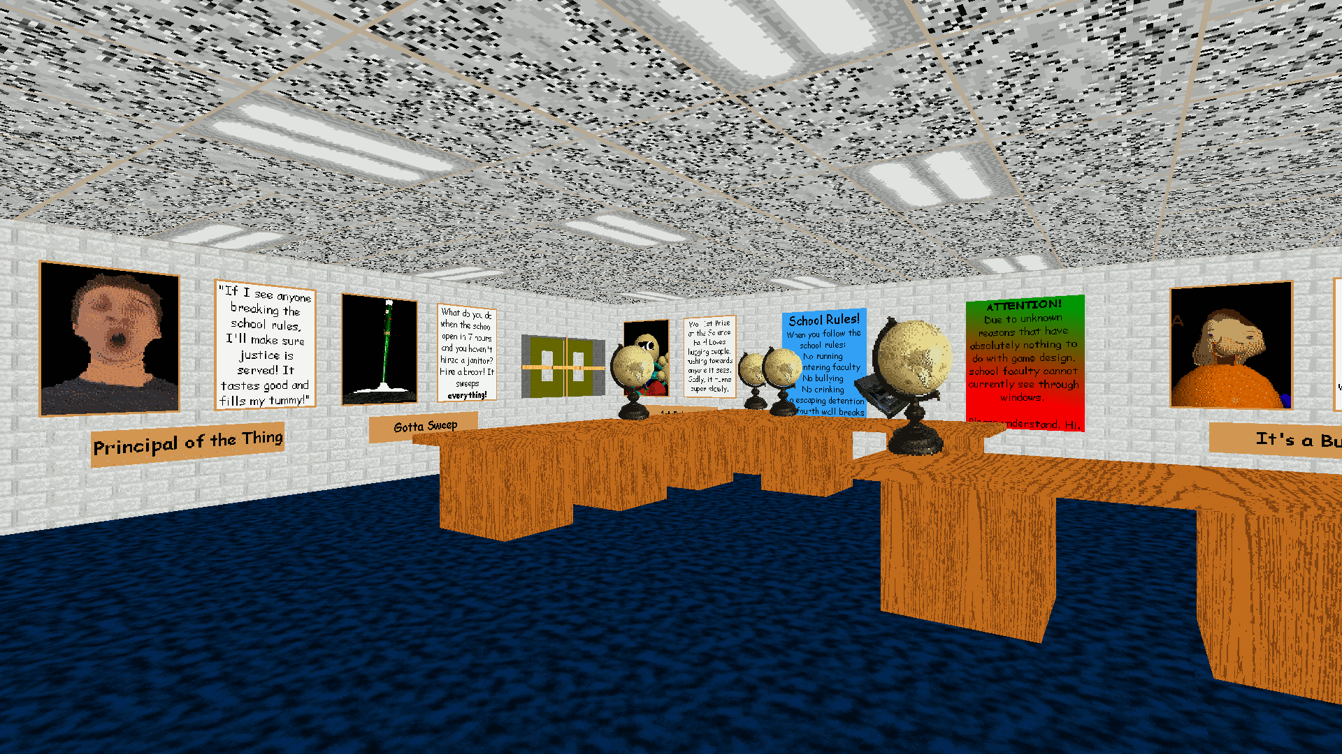 Baldi'S Basics Background