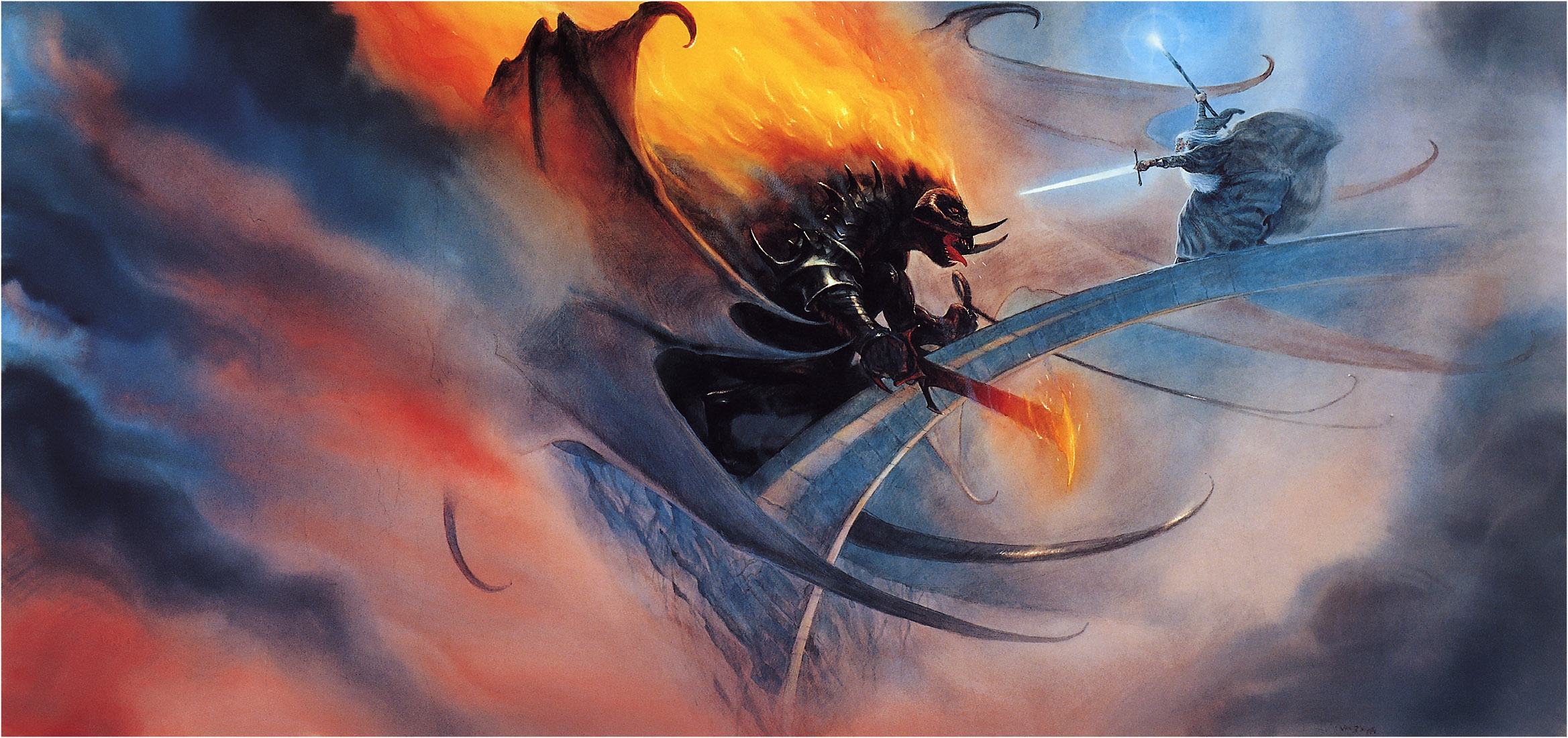 Balrog Vs Gandalf Lord Of The Rings
 Wallpapers