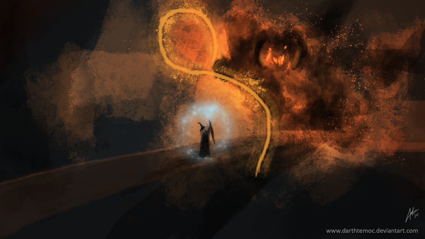 Balrog Vs Gandalf Lord Of The Rings
 Wallpapers