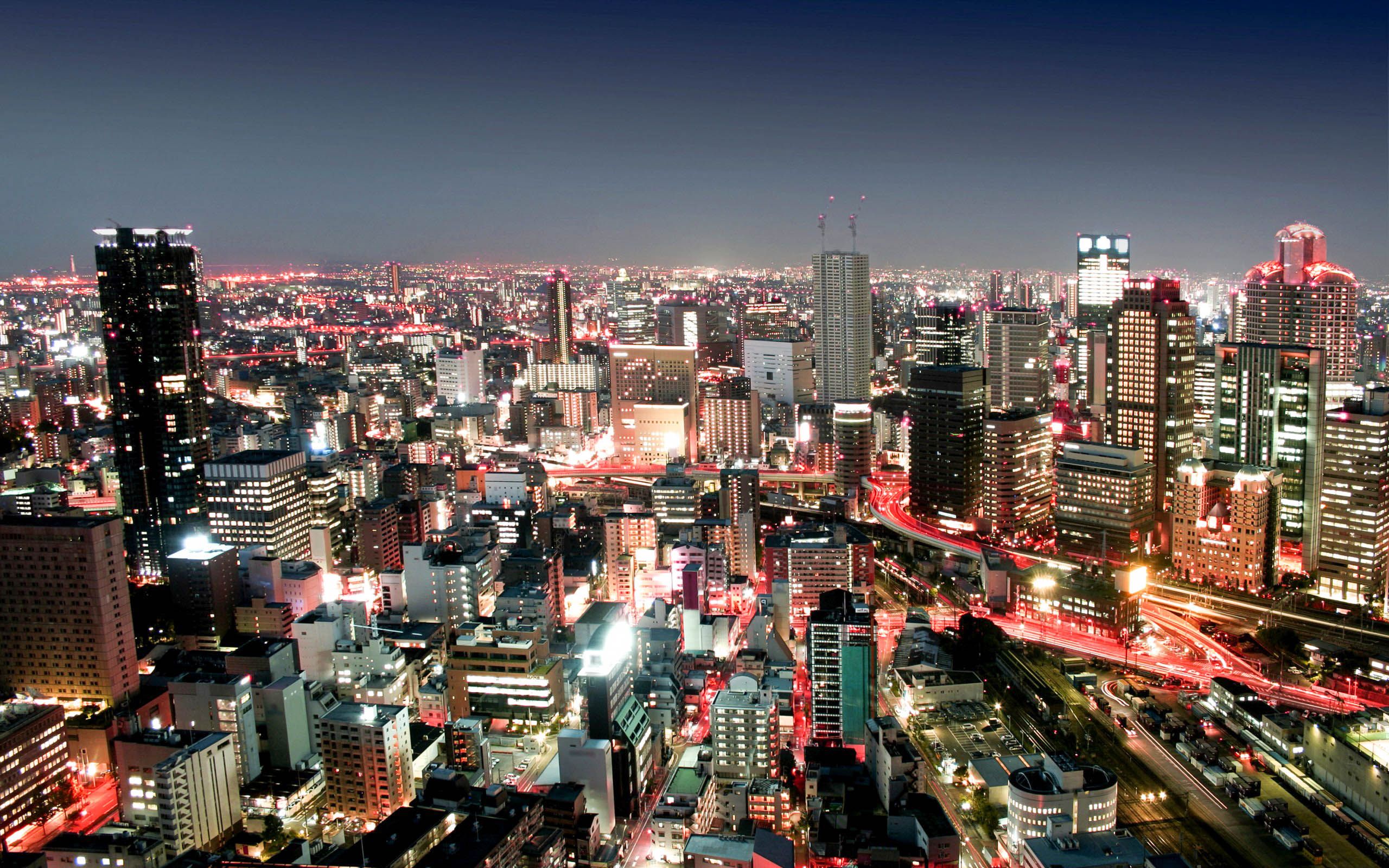 Bangkok Skyscraper In Night Wallpapers