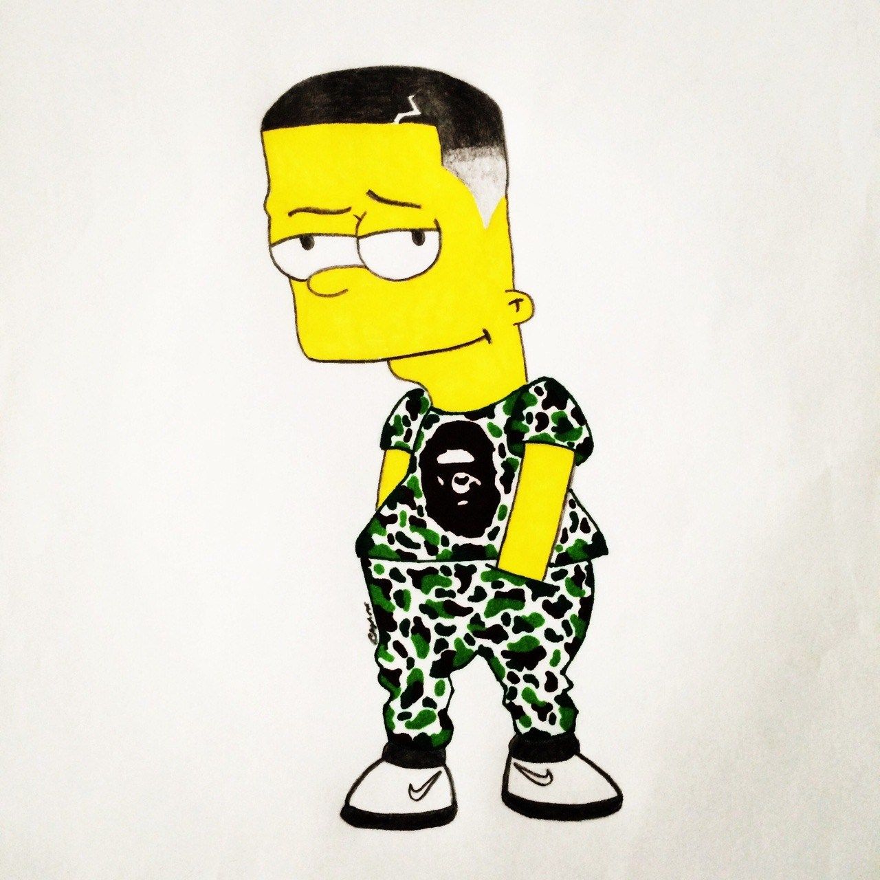 Bape Bart Simpson Wallpapers