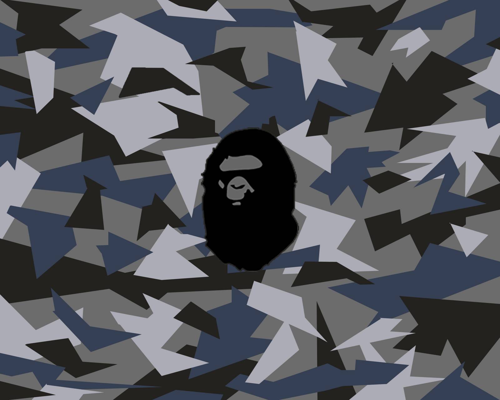 Bape Camo Black Wallpapers