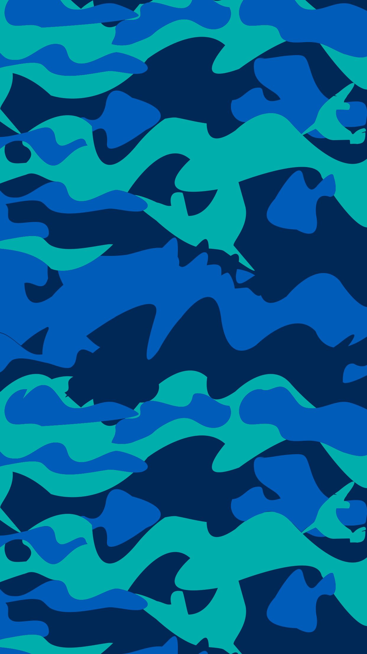 Bape Logo Blue Wallpapers